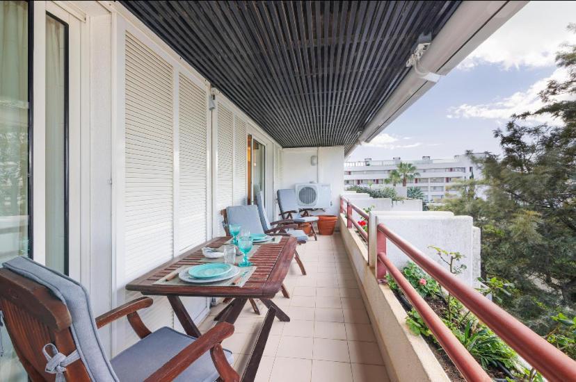 Apartamento Dentro Da Marina De ヴィラモウラ エクステリア 写真